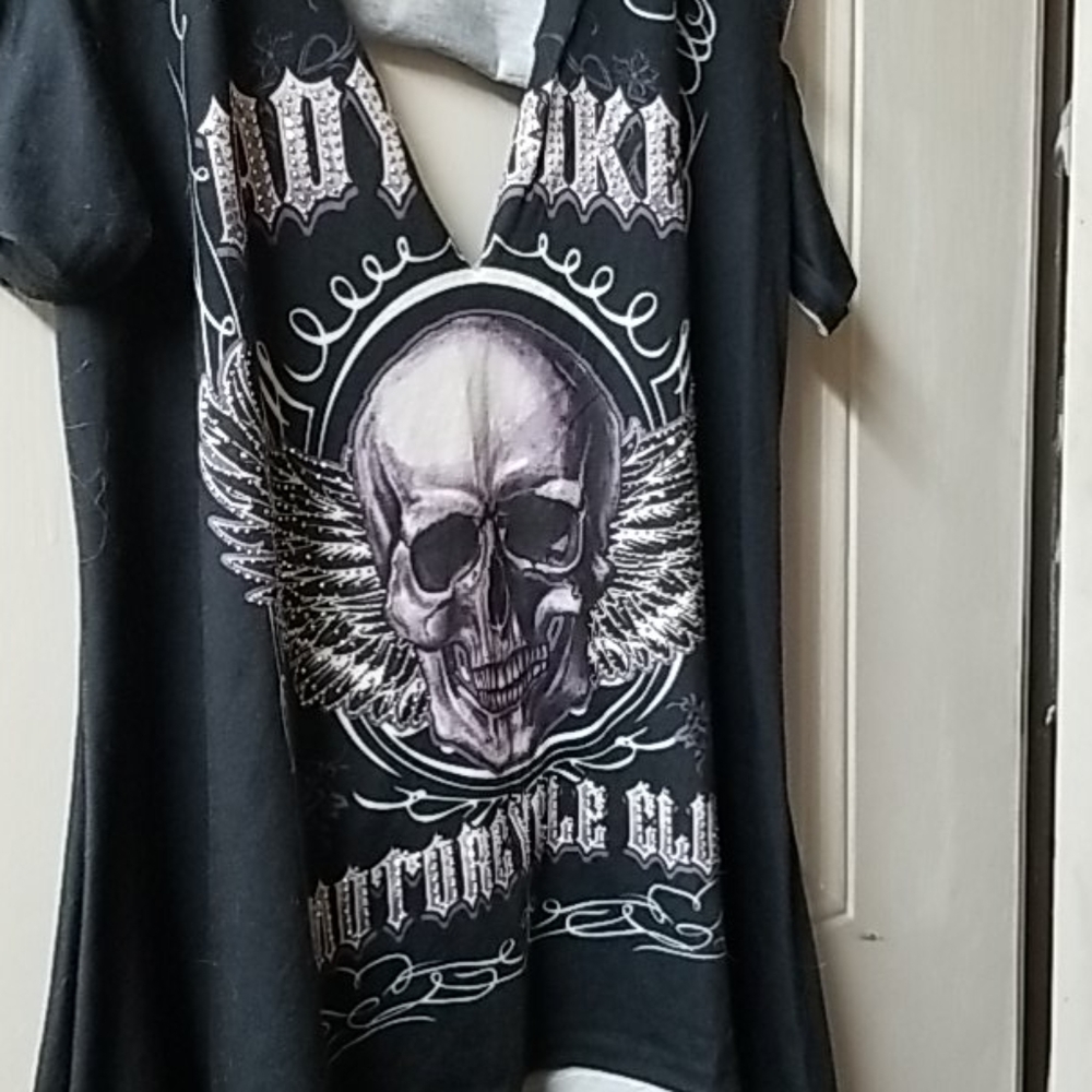 Lady Biker Rag Tag Top 2xl